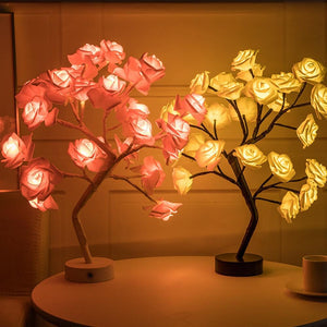 2023 Enchanted Rose Tree Lamp (Limited Edition 9 Shade Options)