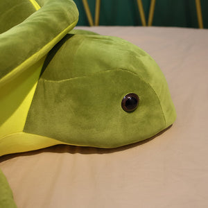 Huggable Sea Turtle Stuffed Animal Pillow Plushie - Available in 3 Sizes