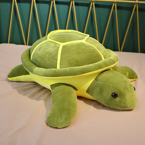 Huggable Sea Turtle Stuffed Animal Pillow Plushie - Available in 3 Sizes