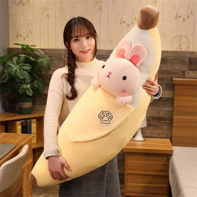 Discover the Fun and Kawaii Stuffed Animal Plushies Hiding in Bananas