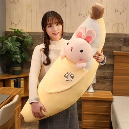 Discover the Fun and Kawaii Stuffed Animal Plushies Hiding in Bananas