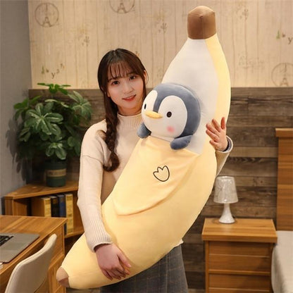 Discover the Fun and Kawaii Stuffed Animal Plushies Hiding in Bananas