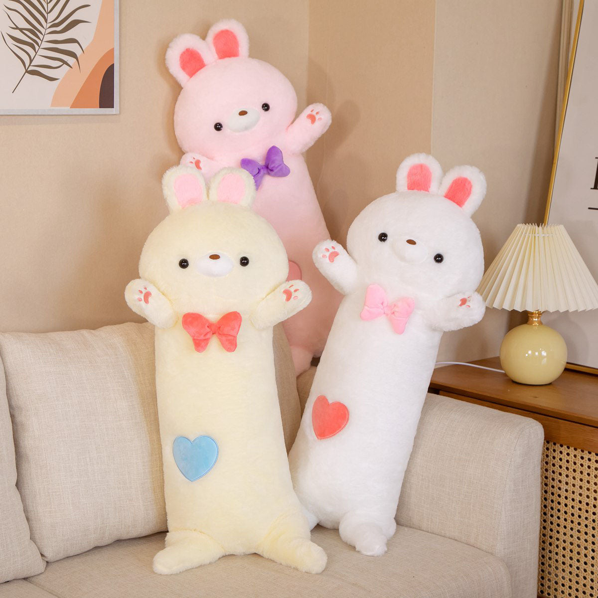 Youeni Fluffy Long Otter Bunny Stuffed Plushies - The Perfect Gift for Any Animal Lover