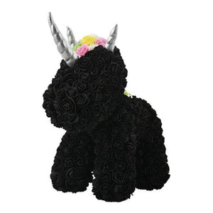 Giant Standing Unicorn Rose Bear - 5 Colors