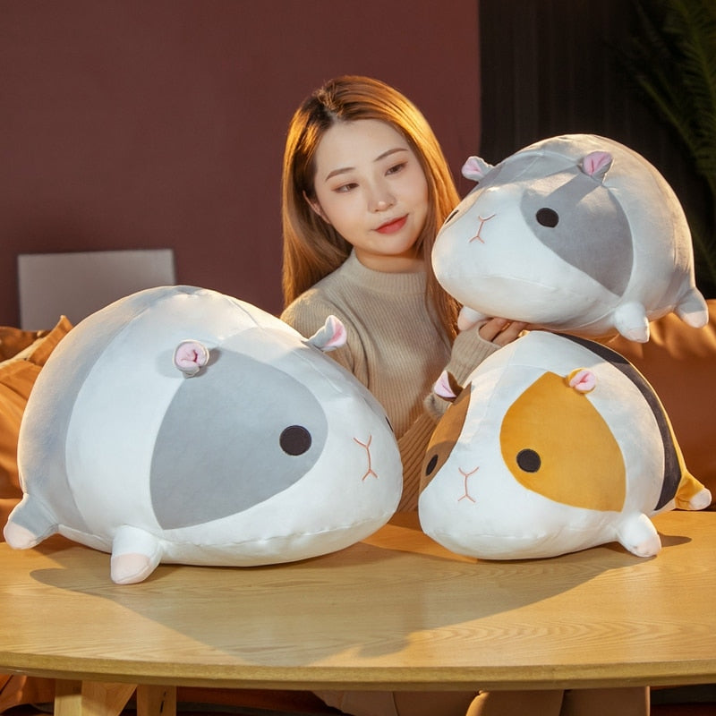 Squad of Adorable Lying Guinea Pig Plushies