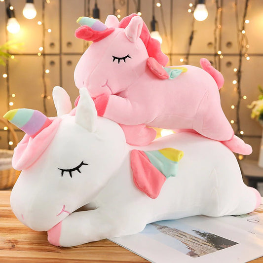 Adorable Avie & Trixie Sister Unicorn Plushies