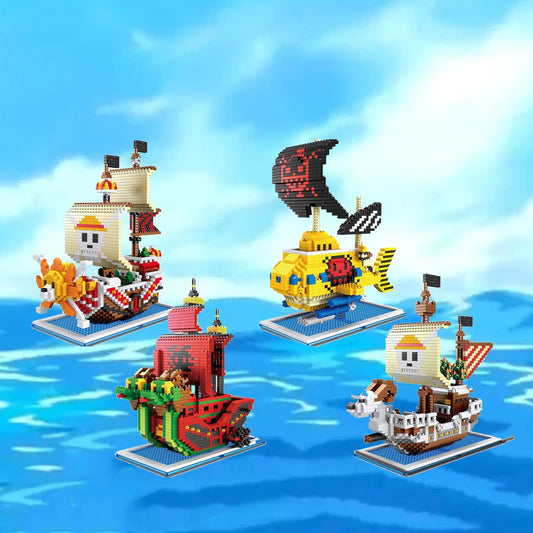 Join the Straw Hat crew with our Nano One Piece ships