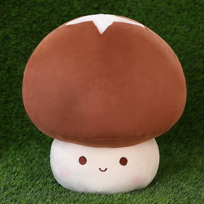 Plushie Mushroom Family Kawaii Red Brown White | NEW