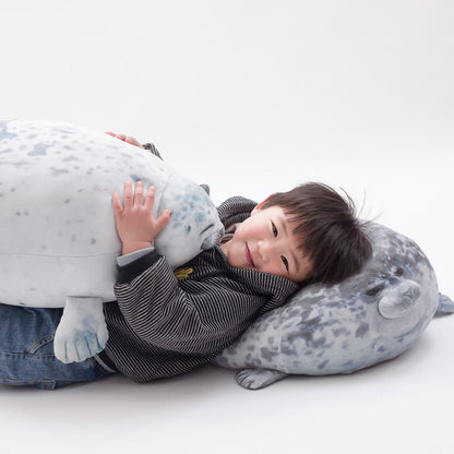 Lovable Lazy Chubby Seal Plushie