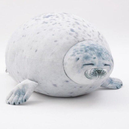 Lovable Lazy Chubby Seal Plushie