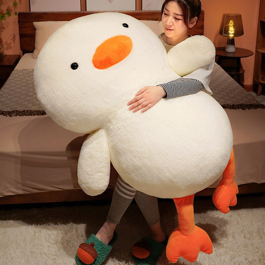 Adorable White Duckling Mochi Plushie