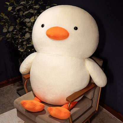 Adorable White Duckling Mochi Plushie