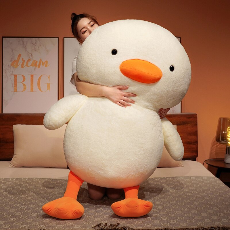 Adorable White Duckling Mochi Plushie