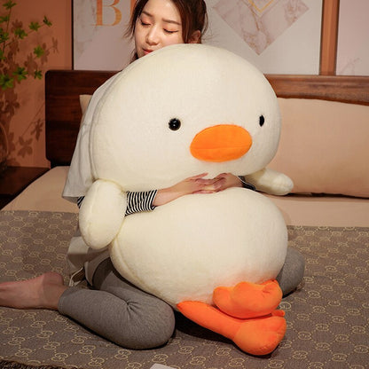 Adorable White Duckling Mochi Plushie