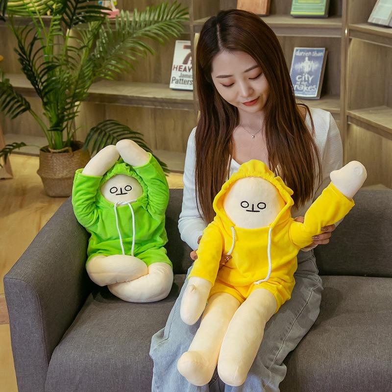 Cute Moody Banana Plushie