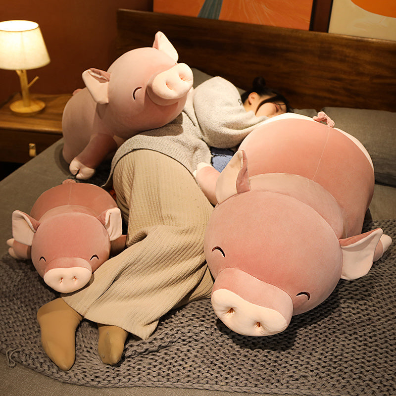 Cute Pappy Pink Jumbo Pig Plushie