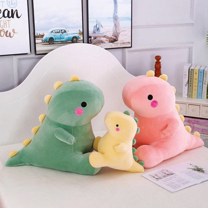 The Dinosaur Dream Team: Taco, Taki, and Tabi Plushies