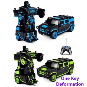 XL SUV Toy with Gesture Control and One-Button Robot Car Transformation Toy